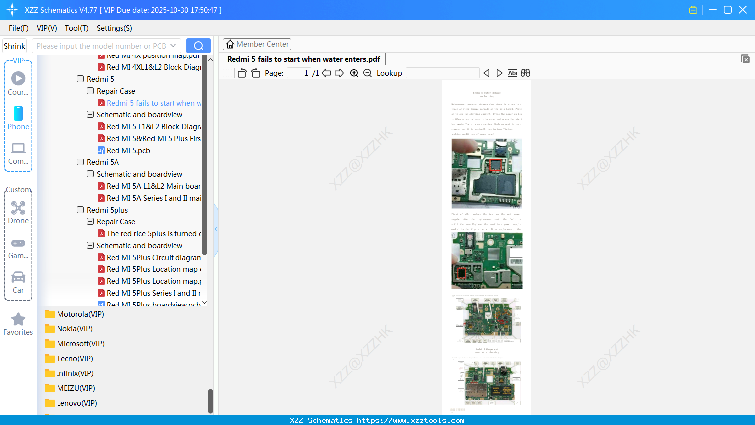 Xiaomi Redmi 5 Fails To Start When Water Enters
